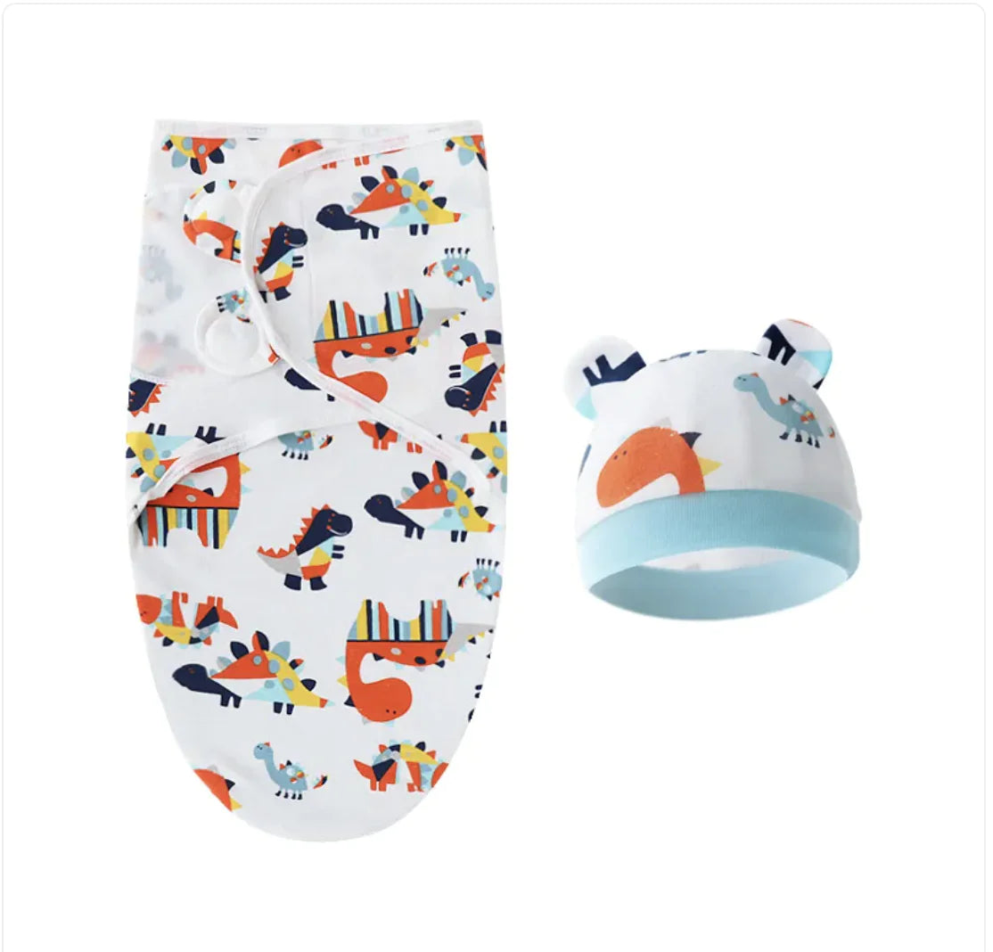 Newborn Velcro Swaddle - Pattern