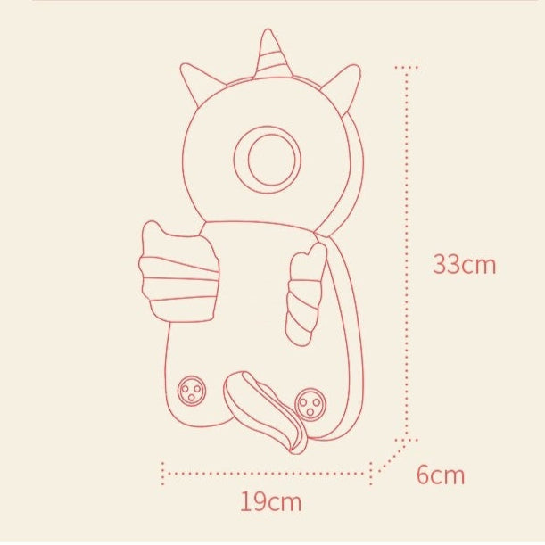 Wonky Walkers - Head Protection Pillow