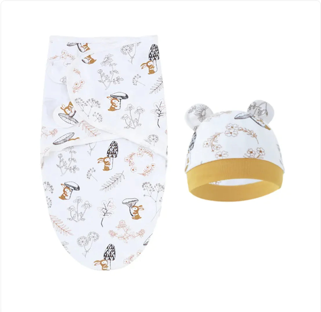 Newborn Velcro Swaddle - Pattern
