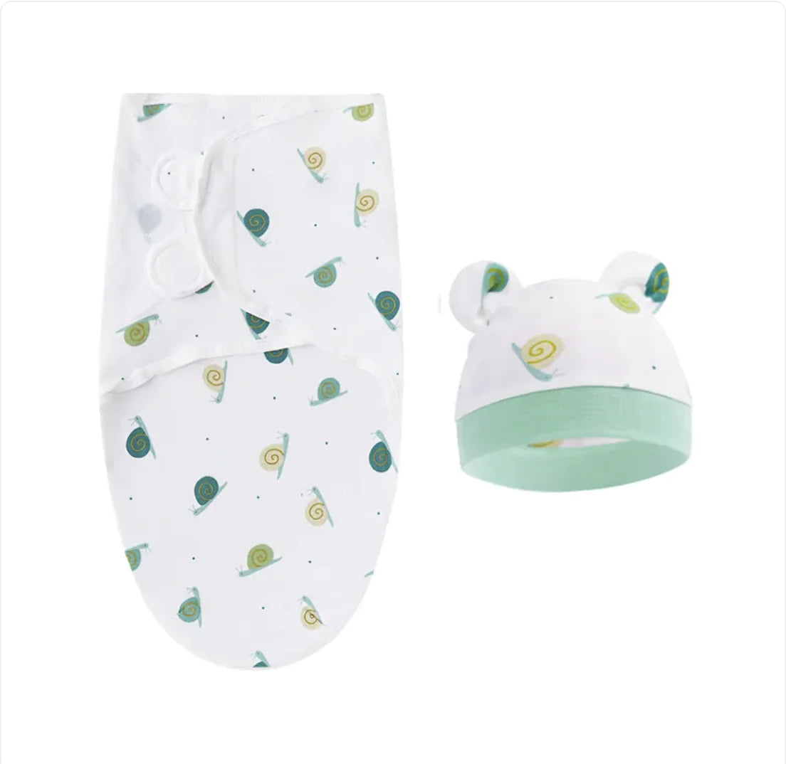 Newborn Velcro Swaddle - Pattern