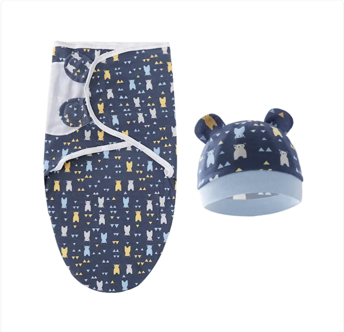 Newborn Velcro Swaddle - Pattern