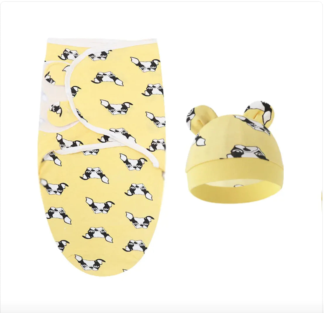 Newborn Velcro Swaddle - Pattern