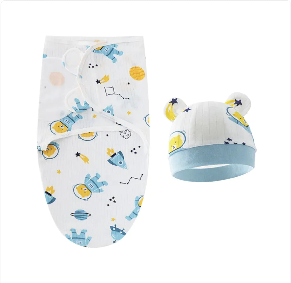 Newborn Velcro Swaddle - Pattern