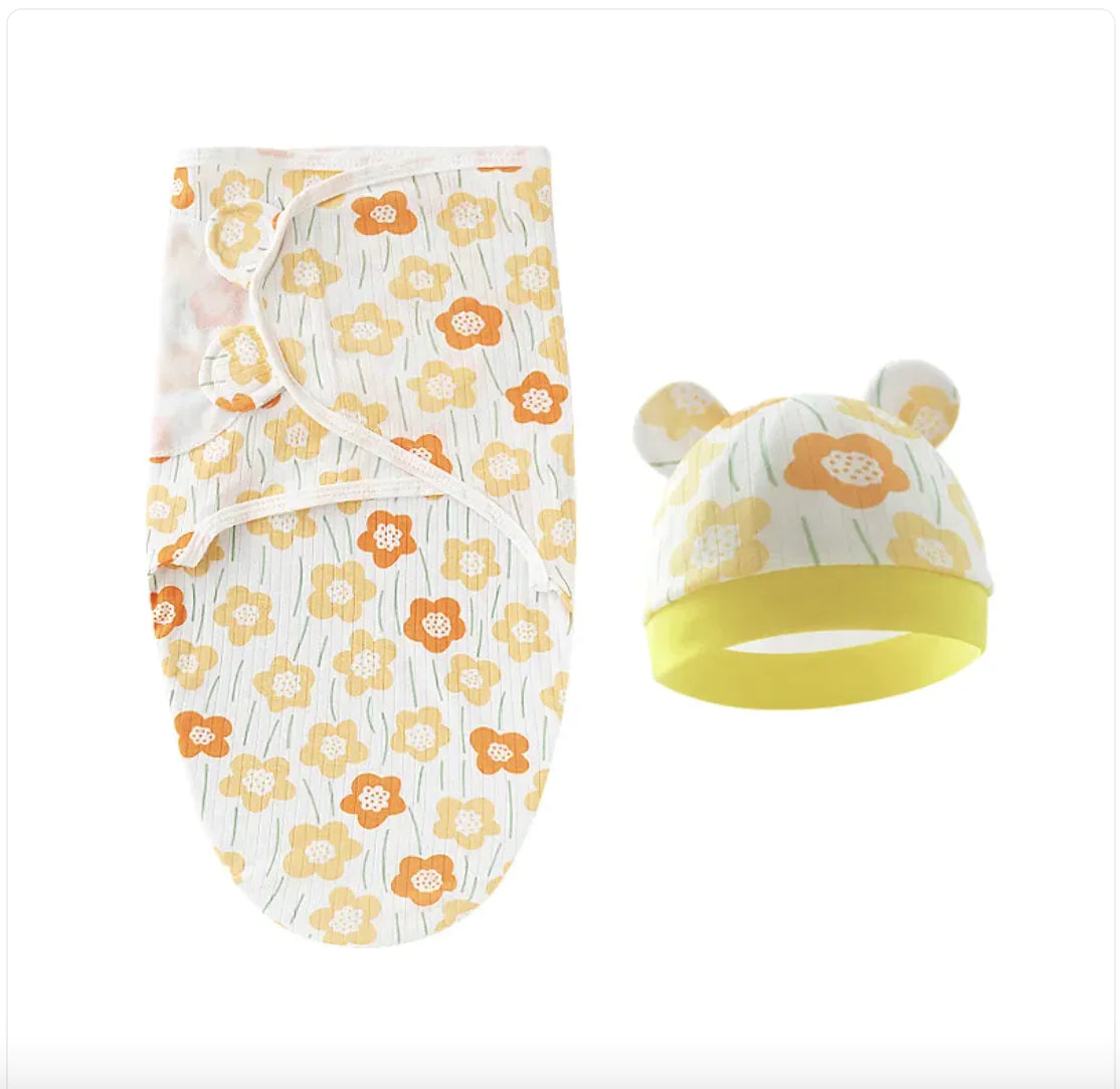 Newborn Velcro Swaddle - Pattern