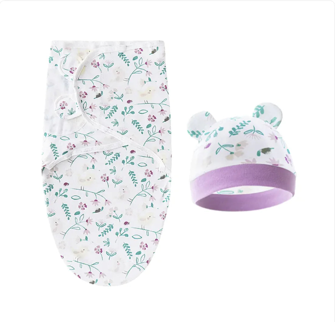 Newborn Velcro Swaddle - Pattern