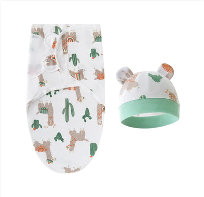 Newborn Velcro Swaddle - Pattern