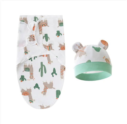 Newborn Velcro Swaddle - Pattern