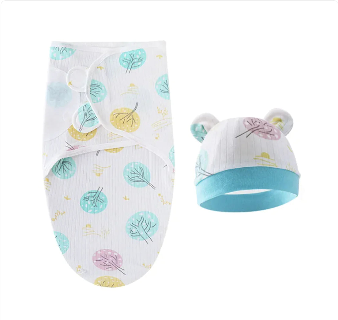 Newborn Velcro Swaddle - Pattern