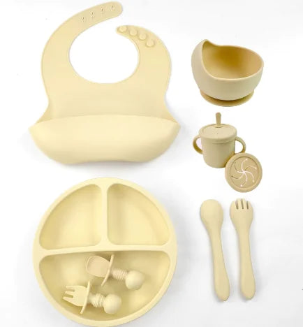 Silicone Feeding Set - 8pc