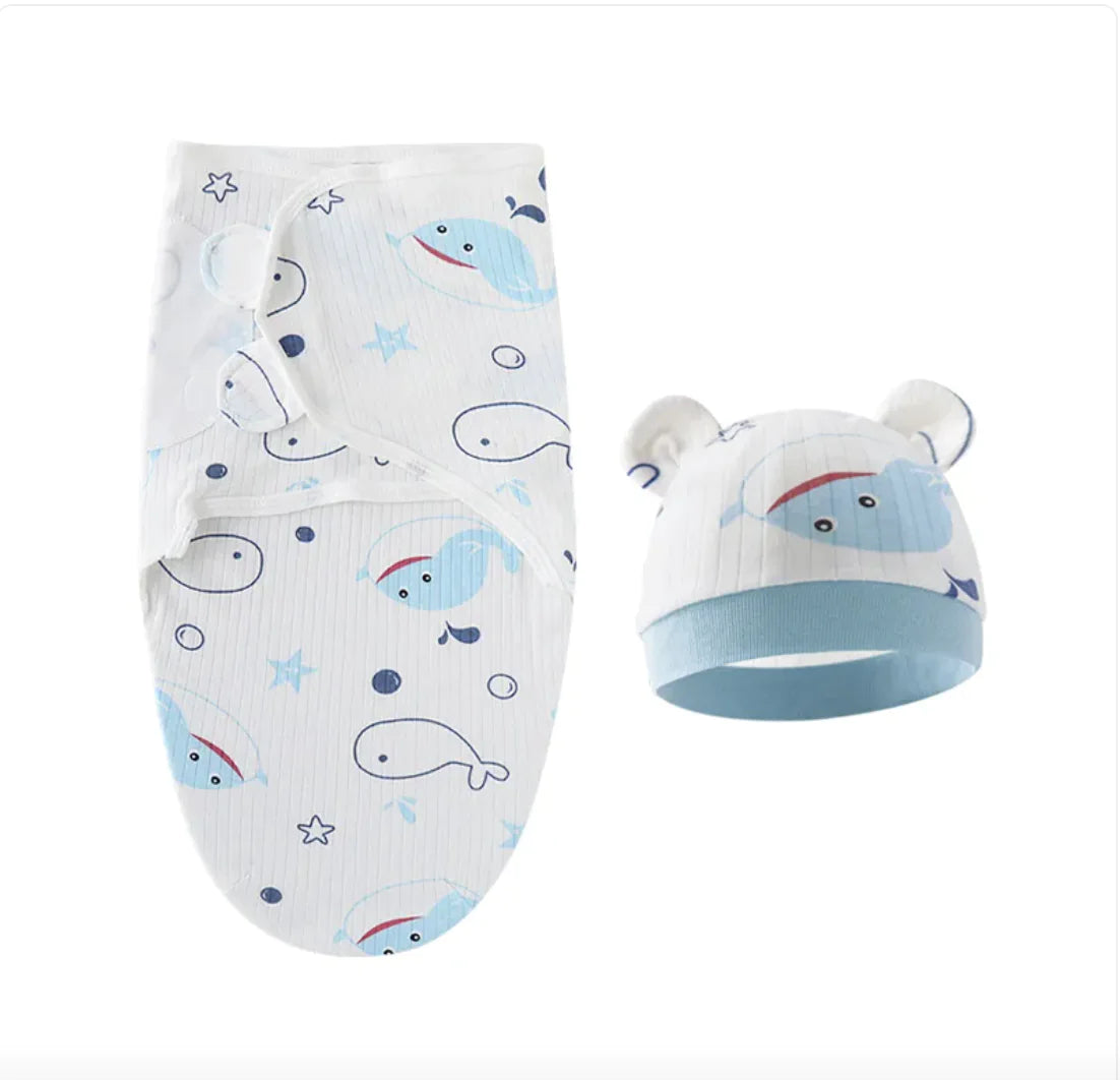 Newborn Velcro Swaddle - Pattern