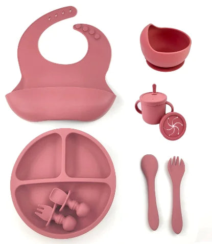 Silicone Feeding Set - 8pc