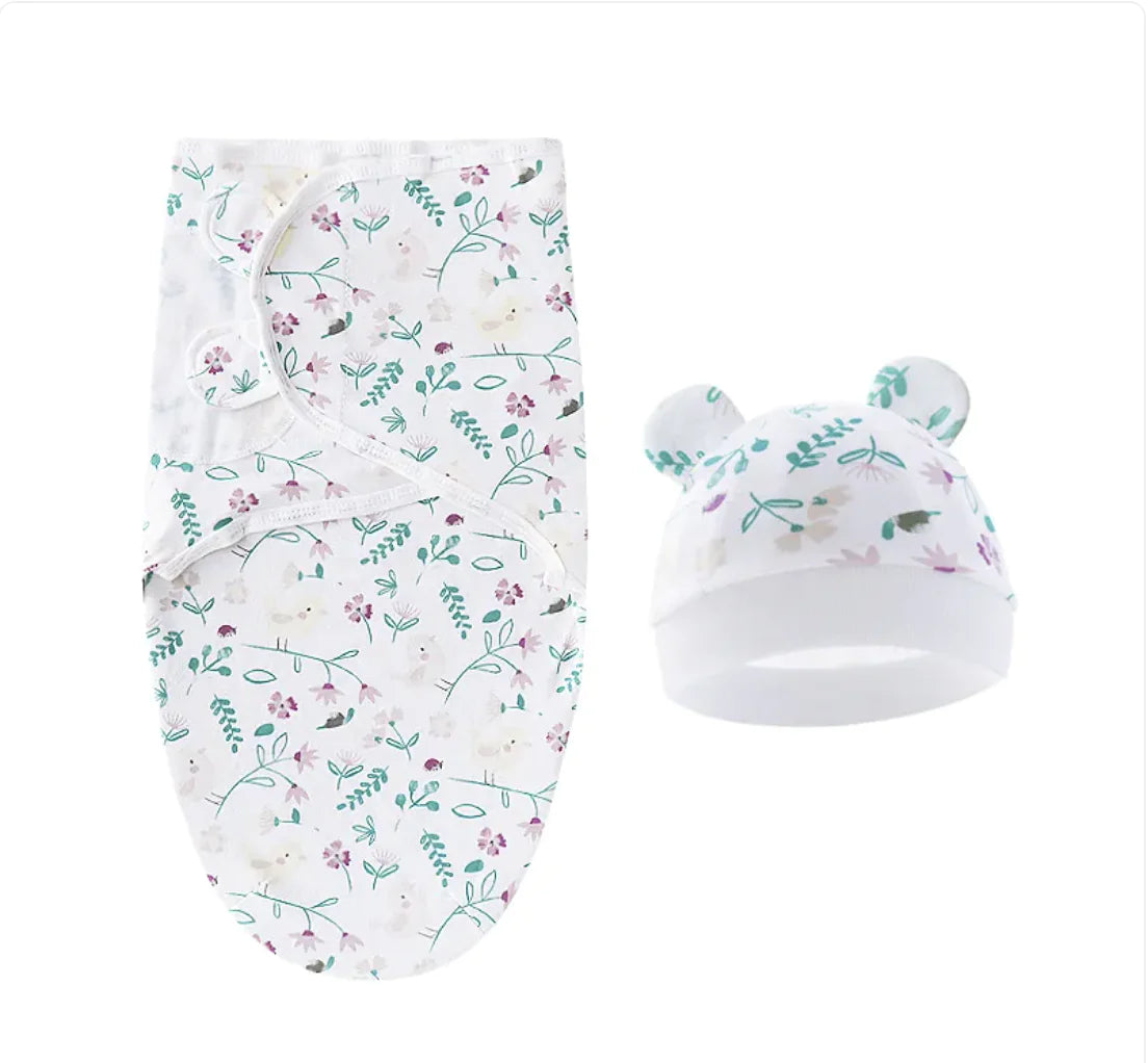 Newborn Velcro Swaddle - Pattern