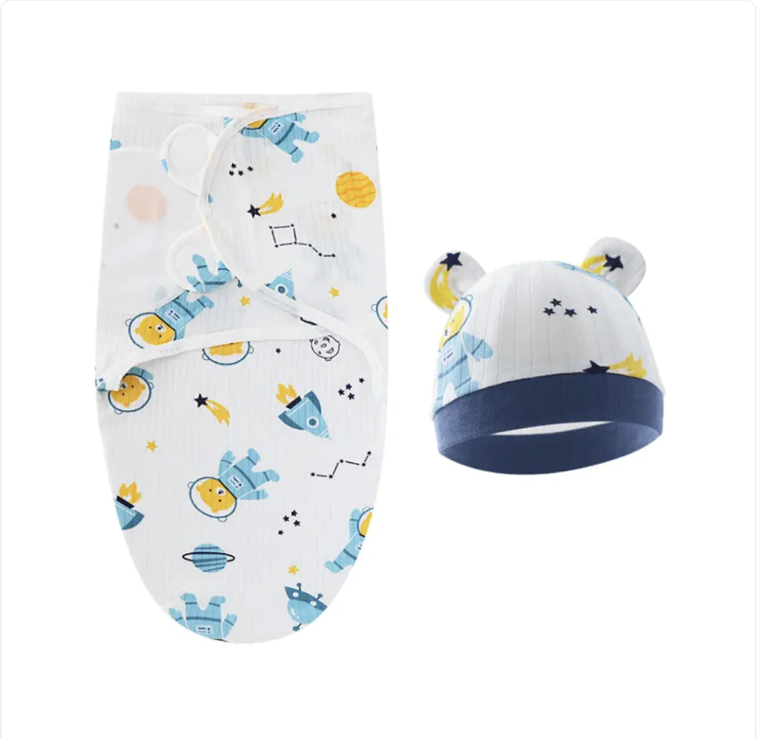 Newborn Velcro Swaddle - Pattern