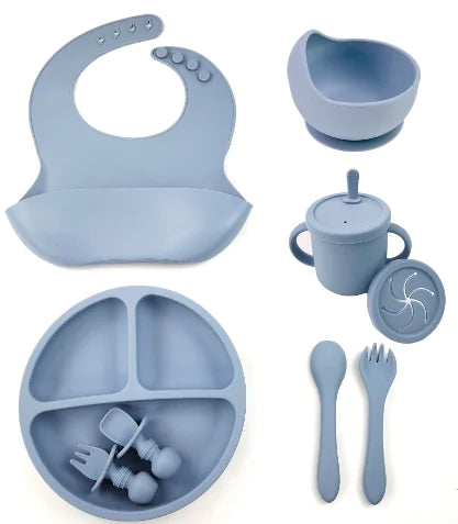 Silicone Feeding Set - 8pc