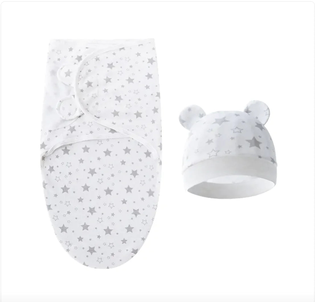 Newborn Velcro Swaddle - Pattern