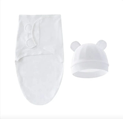 Newborn Velcro Swaddle - Solid Colour